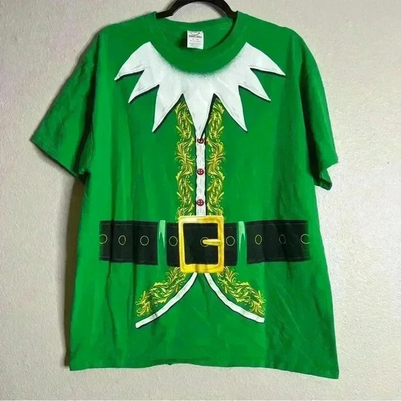 Elf Men’s T-shirt - Picture 1 of 3